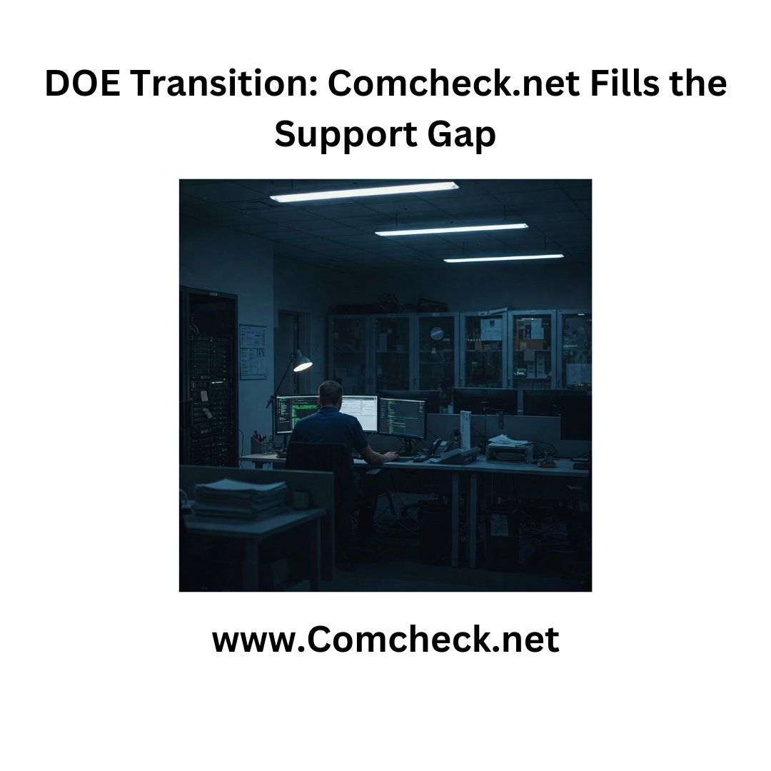 DOE Transition Comcheck.net Fills the Support Gap